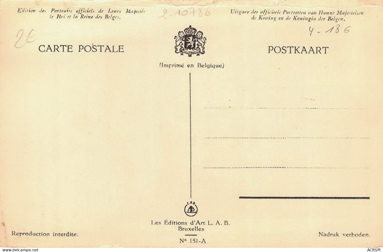 LEOPOLD III Belgique Bruxelles  37 (scan Recto Verso)nono0104 - Personnages Célèbres