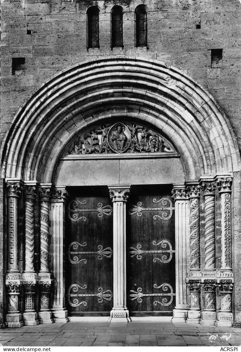 SAULIEU  Basilique Saint ANDOCHE  Le Portail  25 (scan Recto Verso)nono0104 - Saulieu
