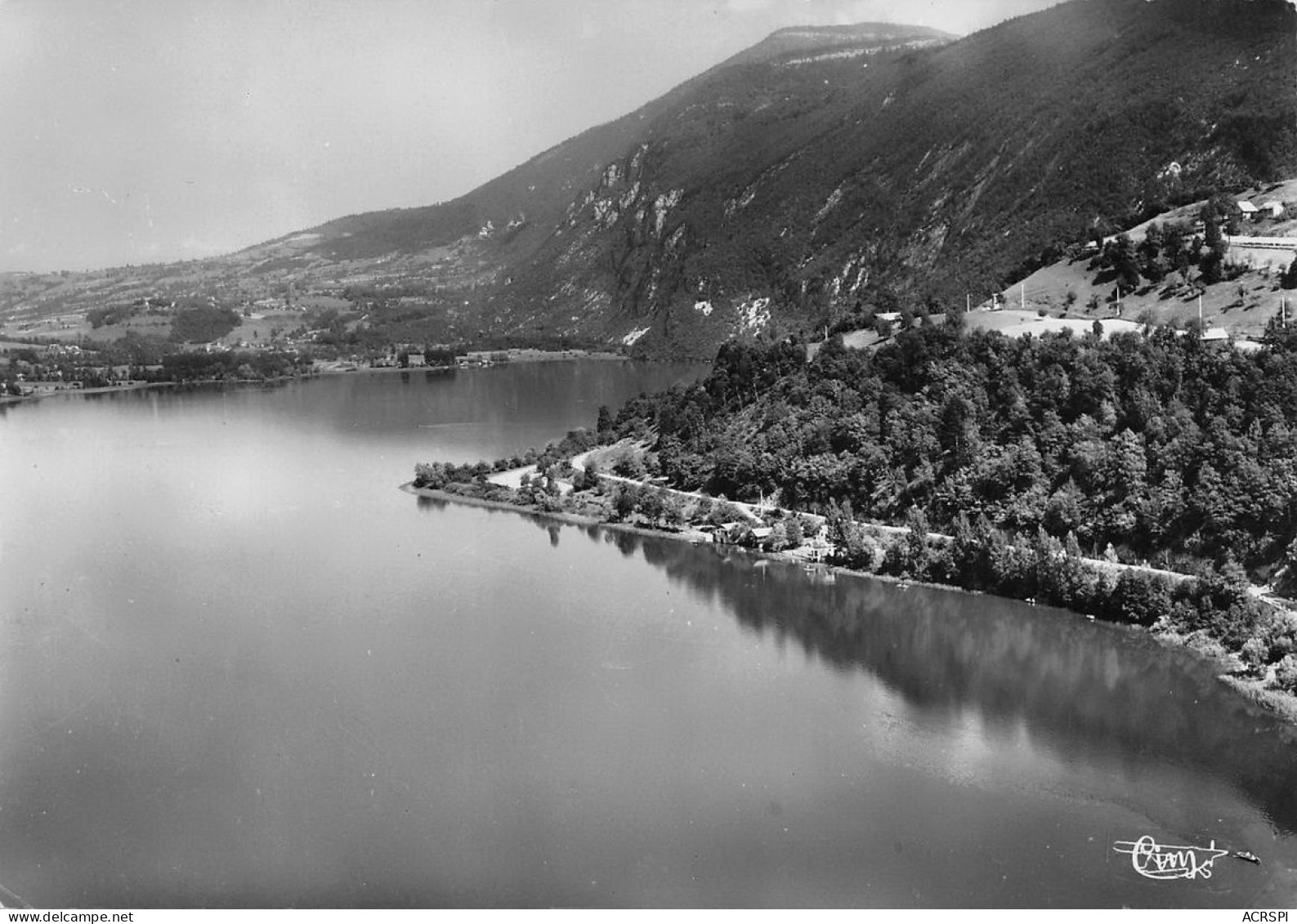 AIGUEBELETTE Vue Aerienne  28 (scan Recto Verso)nono0101 - Aiguebelle