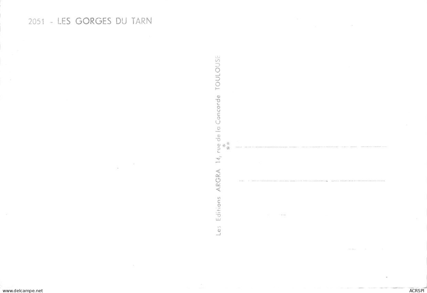 48 Gorges Du Tarn 9 (scan Recto Verso)nono0116 - Meyrueis