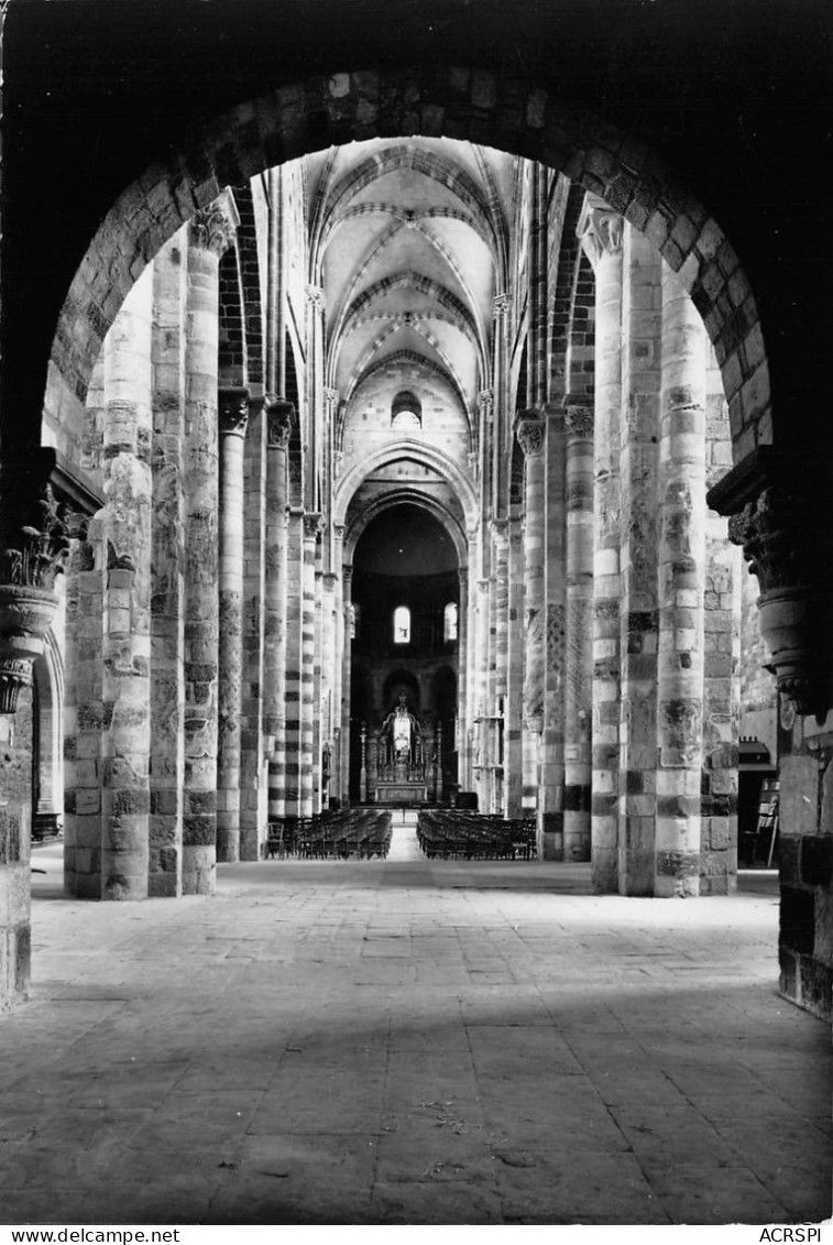 BRIOUDE  La Basilique St Julien Nef Centrale 19 (scan Recto Verso)nono0114 - Brioude