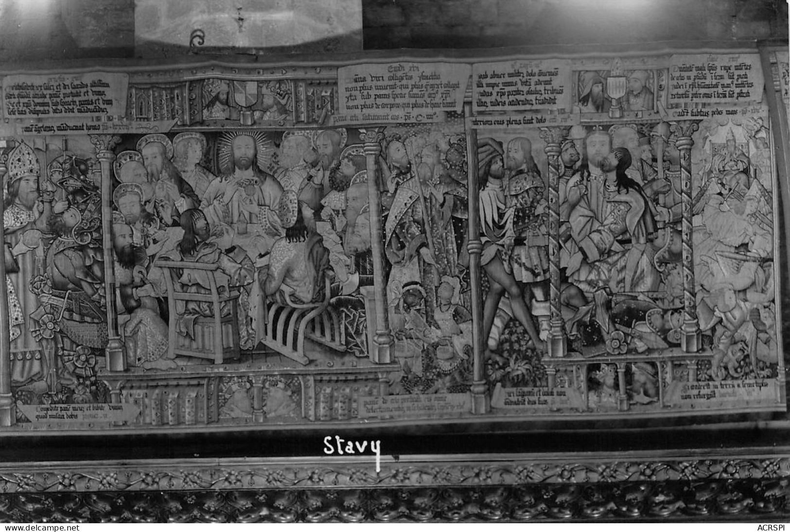 LA CHAISE DIEU  Tapisserie D' ARRAS  38 (scan Recto Verso)nono0113 - La Chaise Dieu