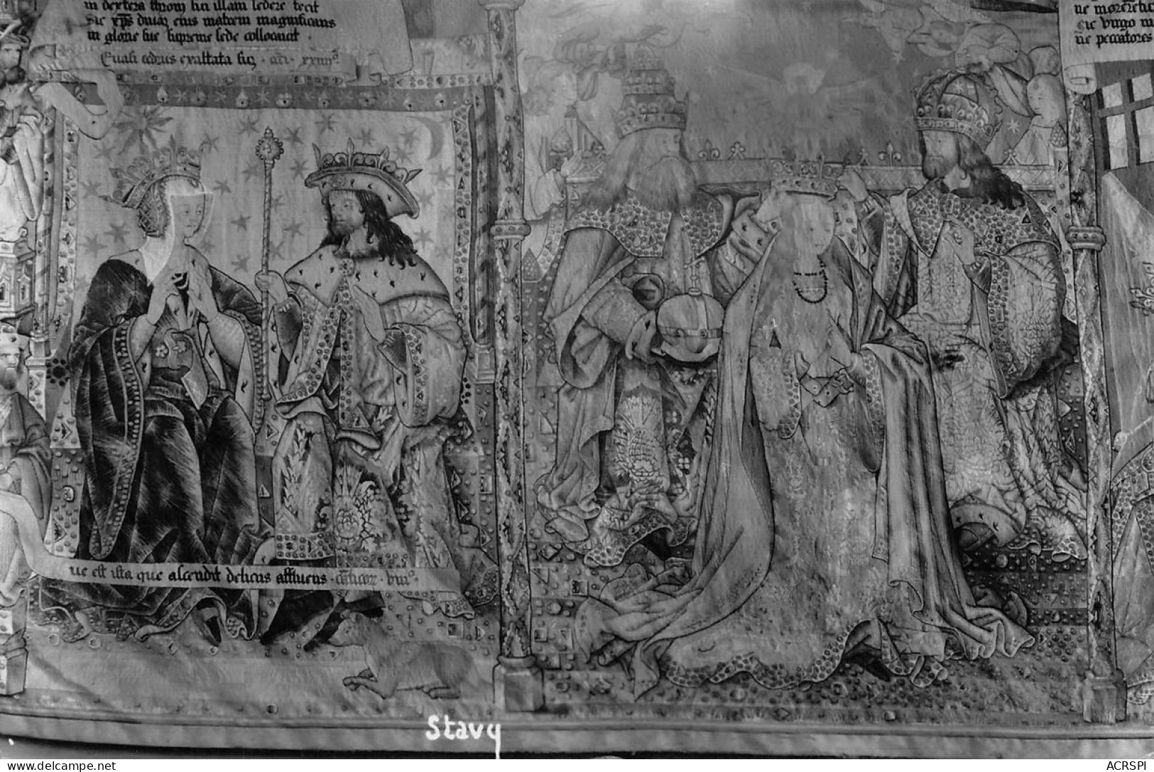 LA CHAISE DIEU  Tapisserie D' ARRAS  33 (scan Recto Verso)nono0113 - La Chaise Dieu