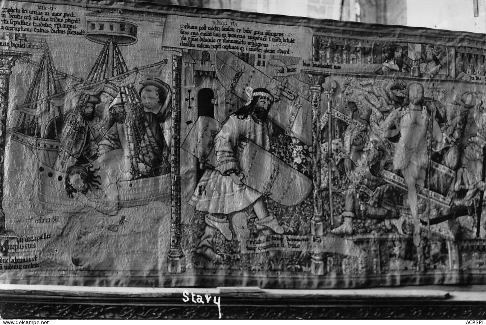 LA CHAISE DIEU  Tapisserie D' ARRAS  29 (scan Recto Verso)nono0113 - La Chaise Dieu