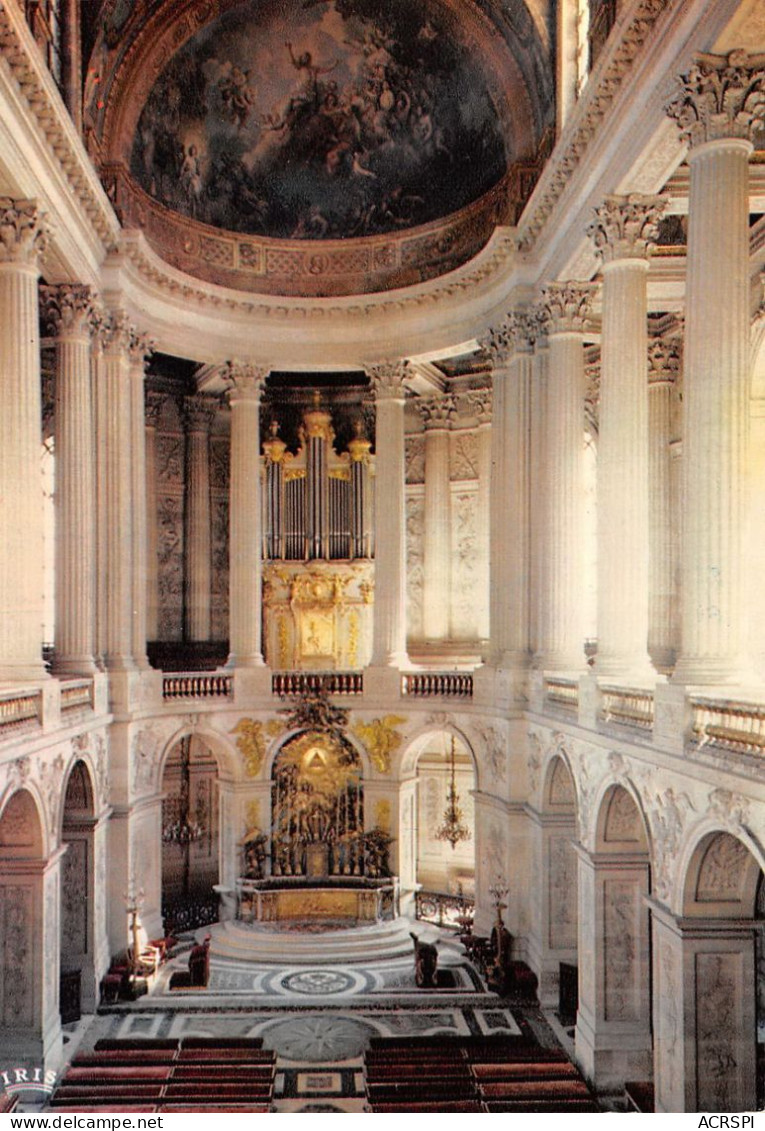 VERSAILLES La Chapelle Du Chateau 55 (scan Recto Verso)nono0111 - Versailles (Castillo)