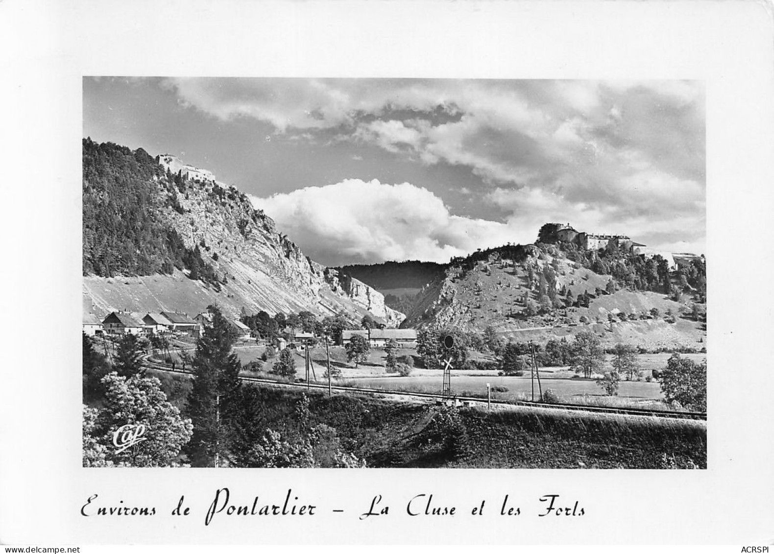 PONTARLIER  La Cluse Et Les Forts  24 (scan Recto Verso)nono0111 - Pontarlier