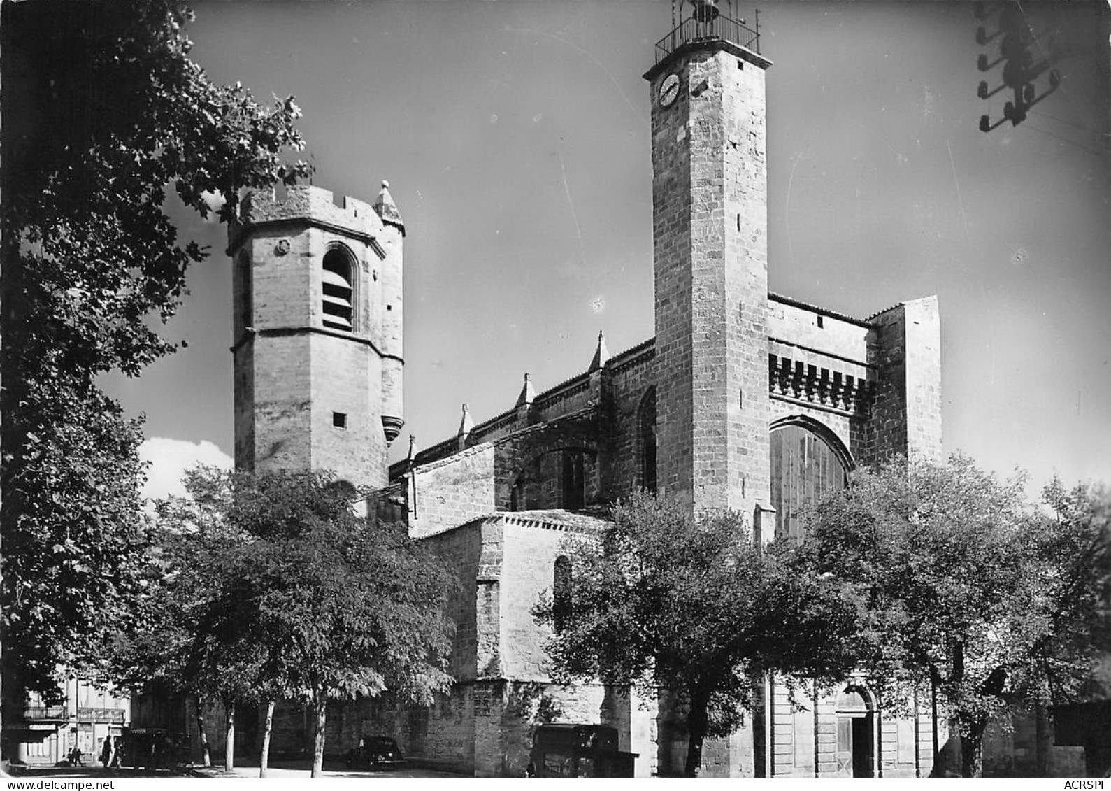 CLERMONT L' HERAULT  La Cathedrale St PAUL   5 (scan Recto Verso)nono0109 - Clermont L'Hérault