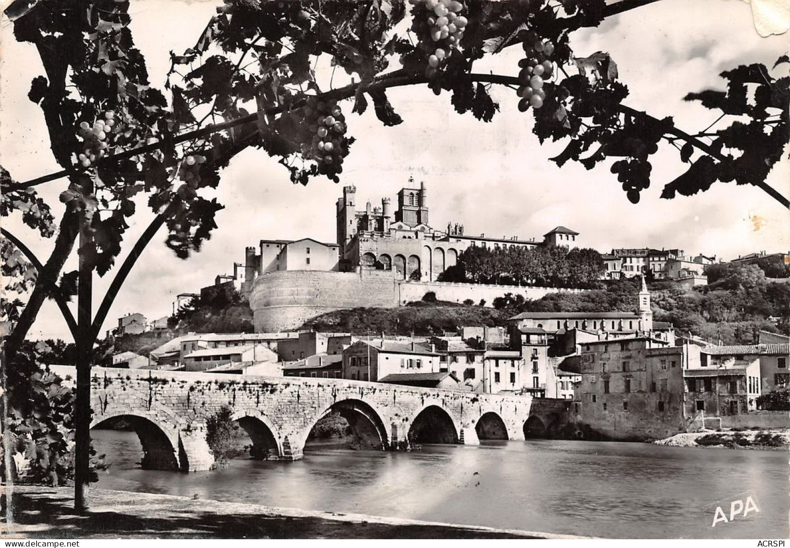 BEZIERS  Le Pont Sur L'Orb   50 (scan Recto Verso)nono0108 - Beziers