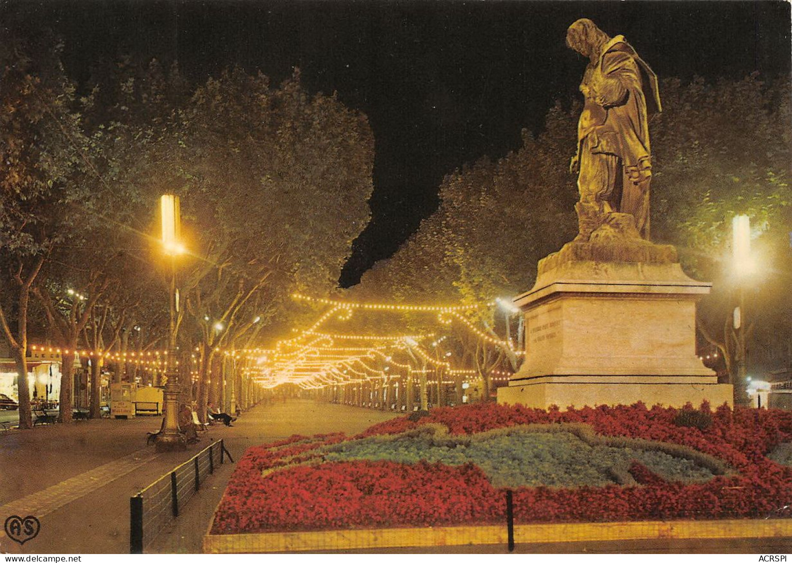 BEZIERS  Allées Place Et Statue PAUL RIQUET  44 (scan Recto Verso)nono0108 - Beziers