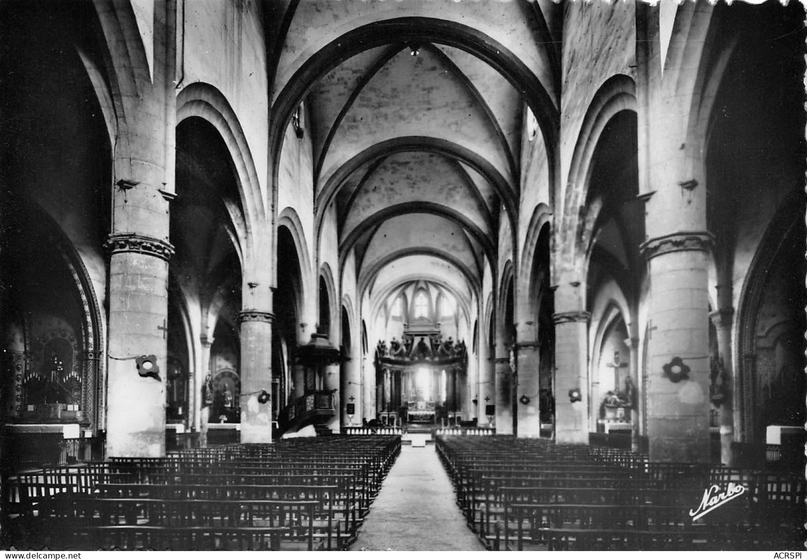 LIMOUX  Intérieur De L'église SAINT MARTIN  29 (scan Recto Verso)nono0107 - Limoux