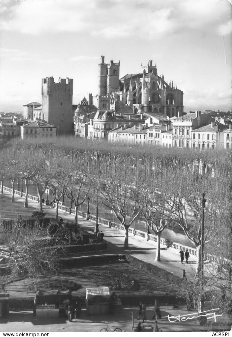 NARBONNE Basilique Cathédrale  Saint JUST Et Les Quais De La Robine  6 (scan Recto Verso)nono0107 - Narbonne