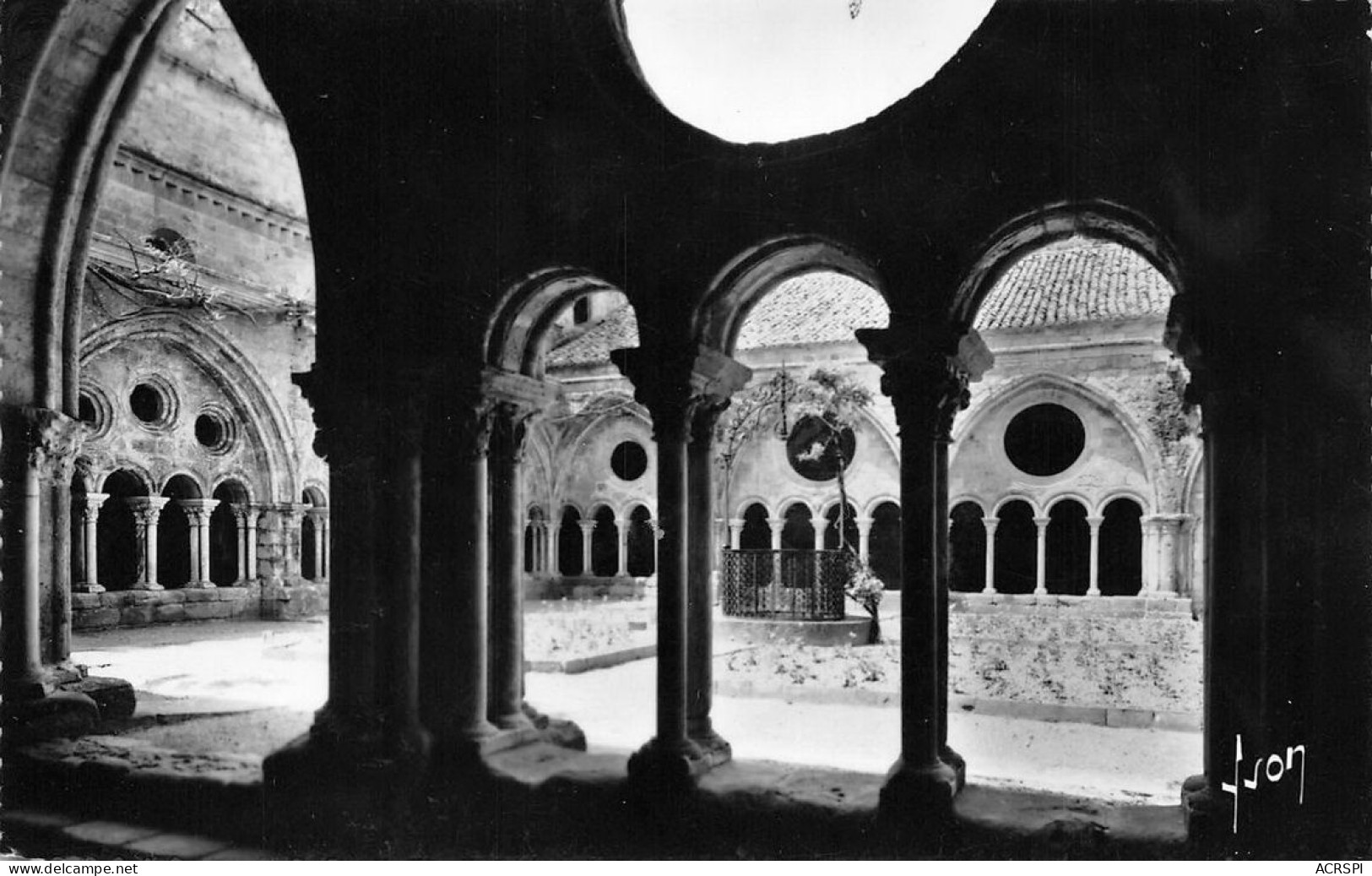 NARBONNE Abbaye De Fondfroide Le Cloitre   1 (scan Recto Verso)nono0107 - Narbonne