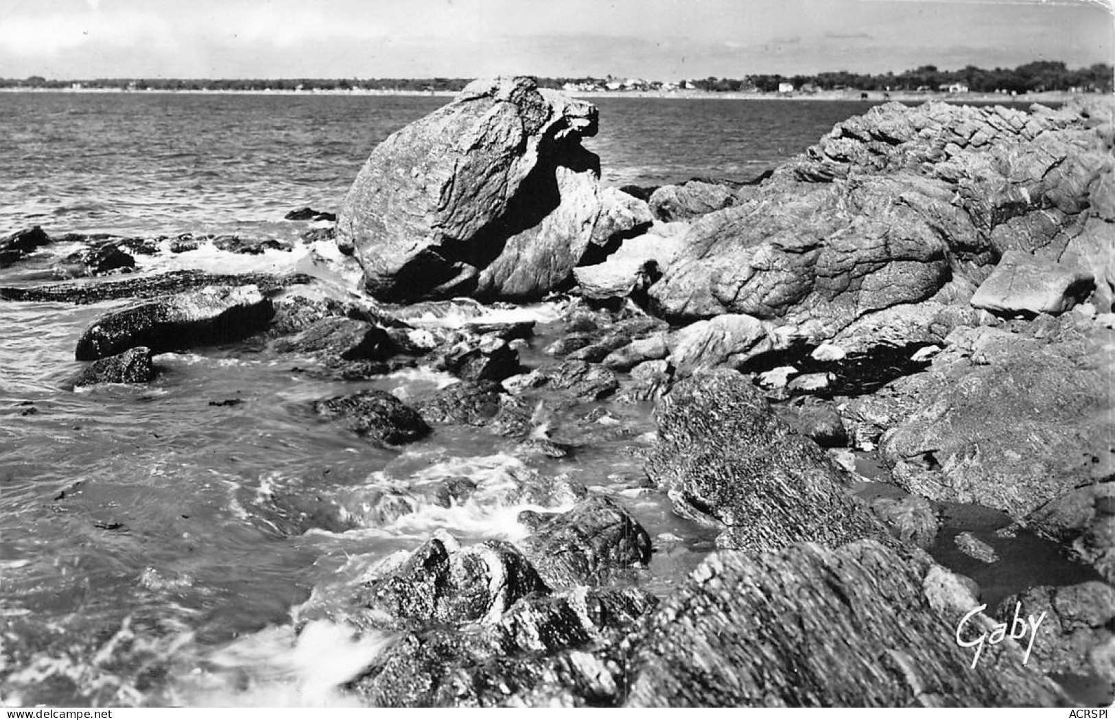 SAINT BREVIN L' OCEAN Plage Du Pointeau Et Rocher De L'Ours  29 (scan Recto Verso)nono0127 - Saint-Brevin-l'Océan
