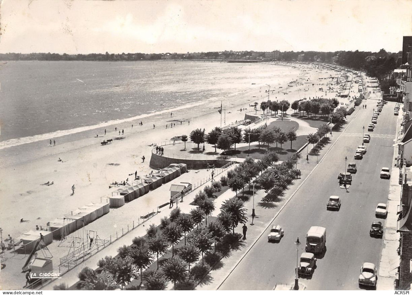 LA BAULE LES PINS ESCOUBLAC  La Plage La Plus Belle D'europe  22 (scan Recto Verso)nono0127 - La Baule-Escoublac