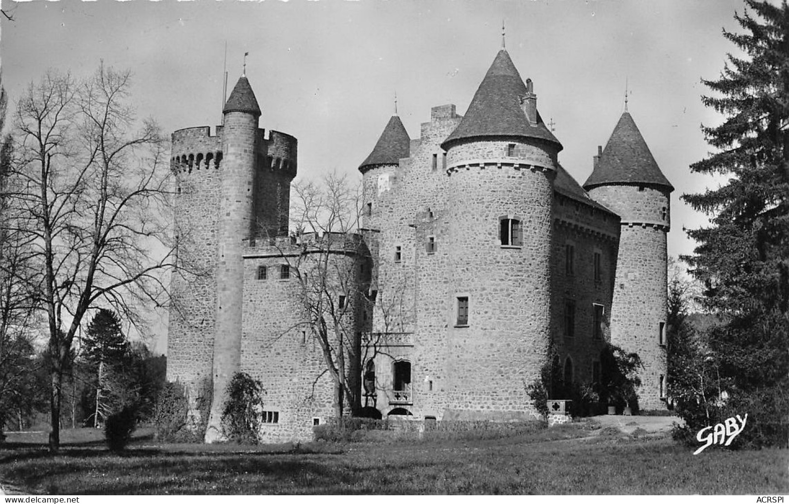 BRIOUDE  Chateau De CHABREUGES   36 (scan Recto Verso)nono0123 - Brioude