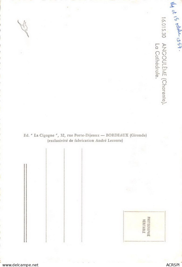 ANGOULEME  Cathédrale  47 (scan Recto Verso)nono0122 - Angouleme