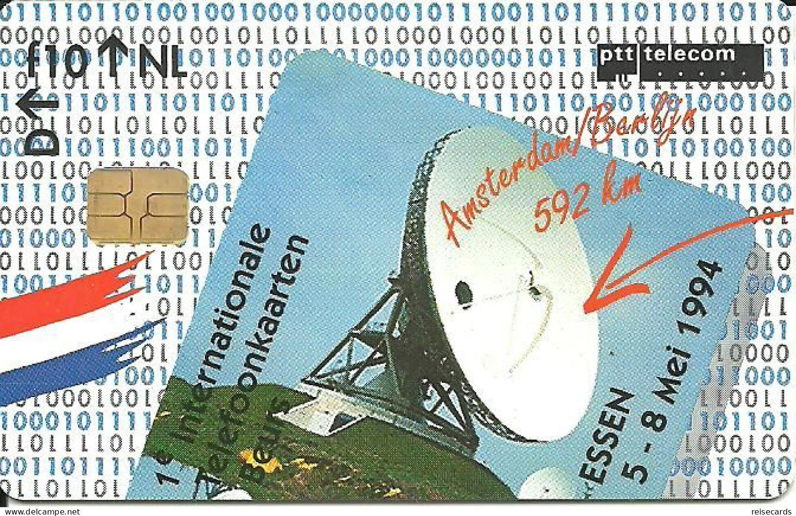 Netherlands: Ptt Telecom - 1994 1. Internationale Telefoonkaarten Beurs 94 Essen. Mint - Public