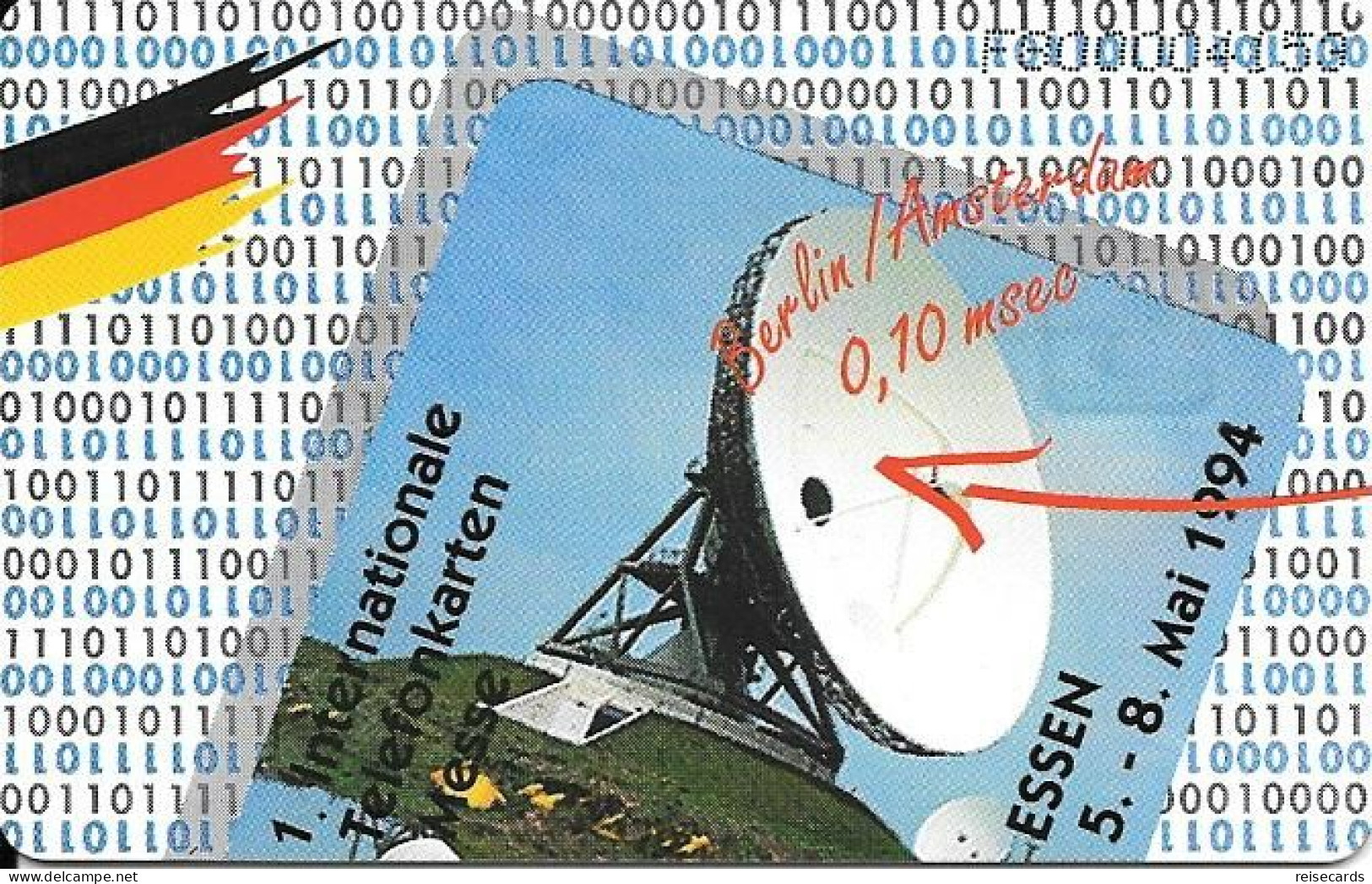 Netherlands: Ptt Telecom - 1994 1. Internationale Telefoonkaarten Beurs 94 Essen. Mint - Públicas