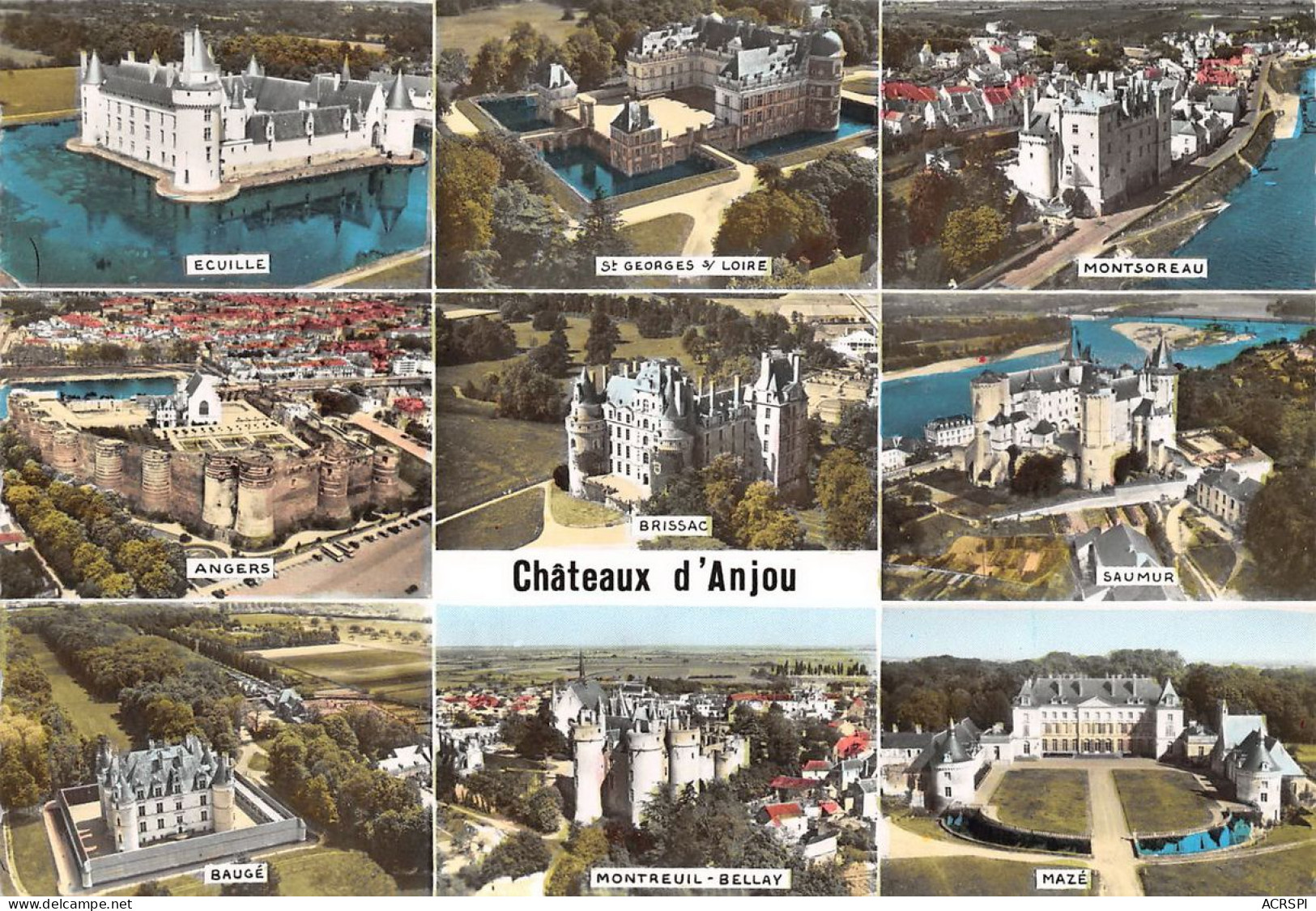 ANGERS Les Chateaux   36 (scan Recto Verso)nono0121 - Angers