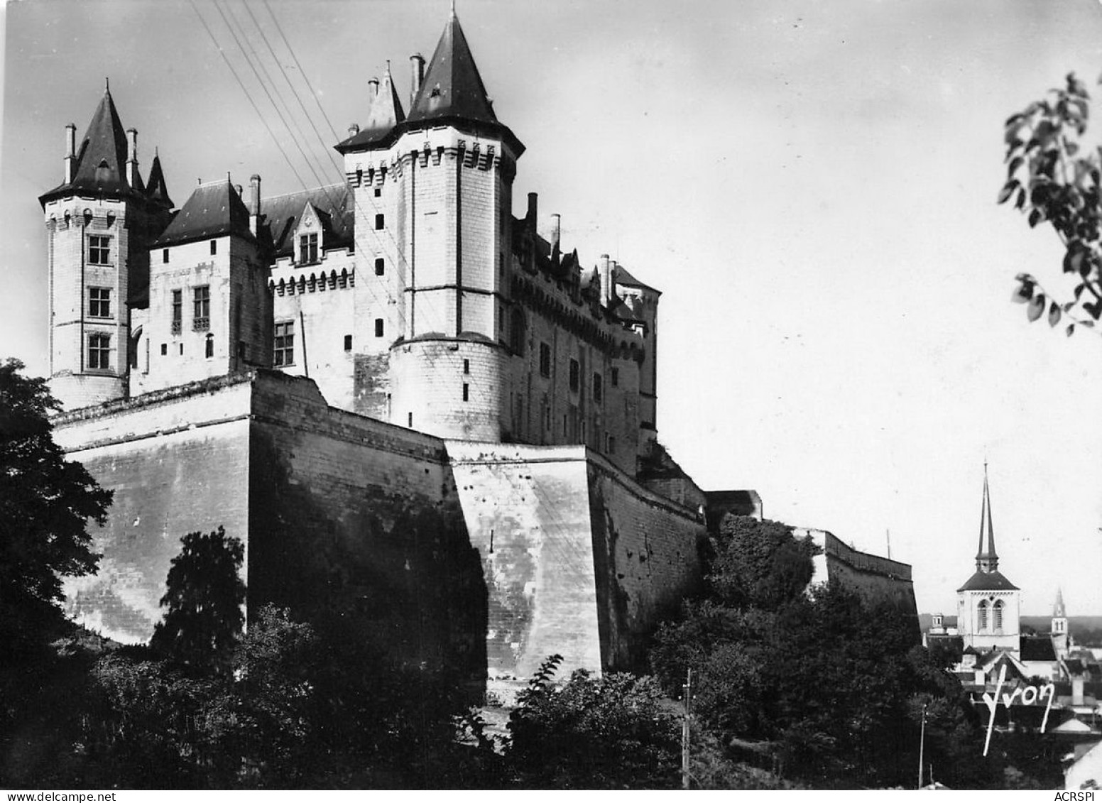 SAUMUR   Le Chateau  43 (scan Recto Verso)nono0120 - Saumur