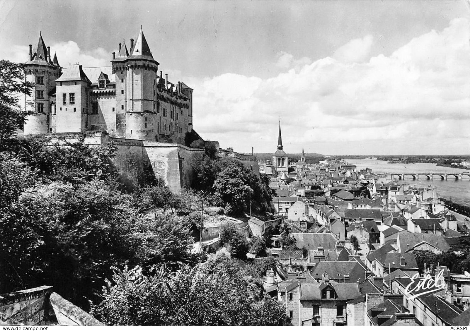 SAUMUR  Le Chateau La Ville Et La Loire  32 (scan Recto Verso)nono0120 - Saumur