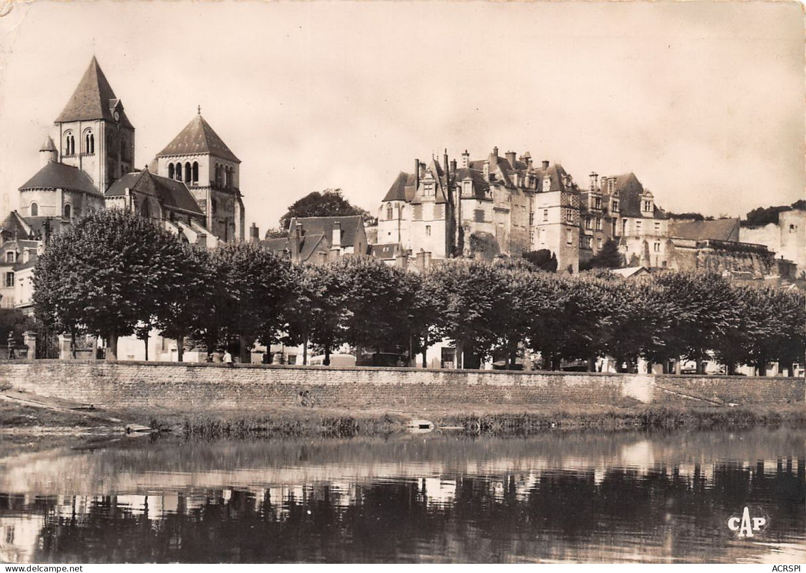 41 SAINT AIGNAN SUR CHER Le Chateau Et L'église  60 (scan Recto Verso)nono0118 - Saint Aignan