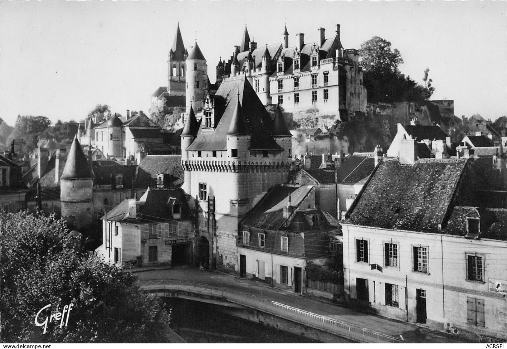 LOCHES Le Chateau  11 (scan Recto Verso)nono0118 - Loches