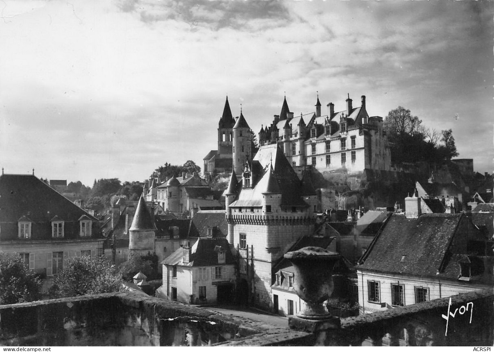 LOCHES Le Chateau  13 (scan Recto Verso)nono0118 - Loches