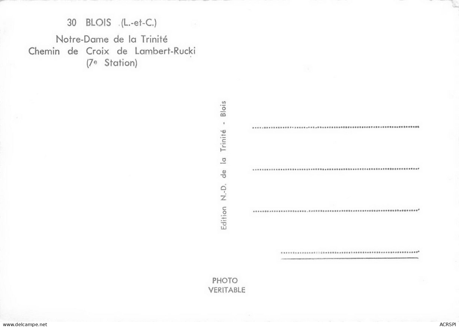 41  BLOIS La Basilique  29 (scan Recto Verso)nono0117 - Blois