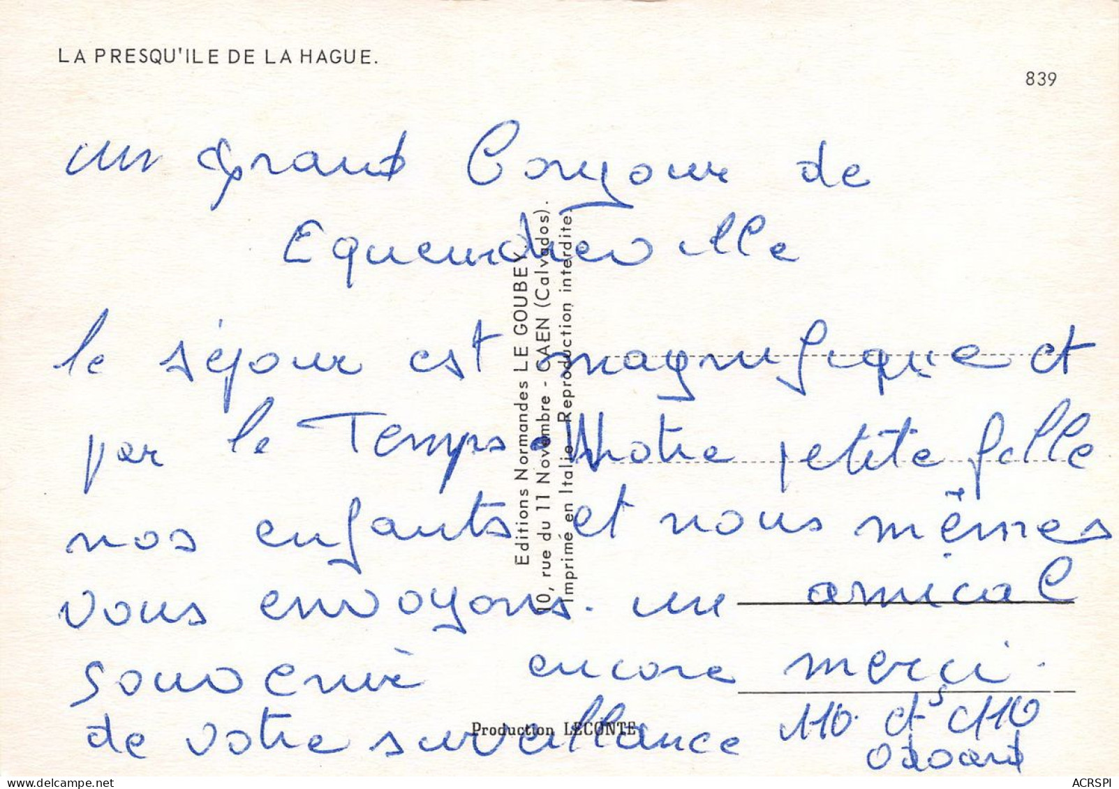 CHERBOURG PRESQU'ILE DE LA HAGUE  42 (scan Recto Verso)nono0130 - Cherbourg