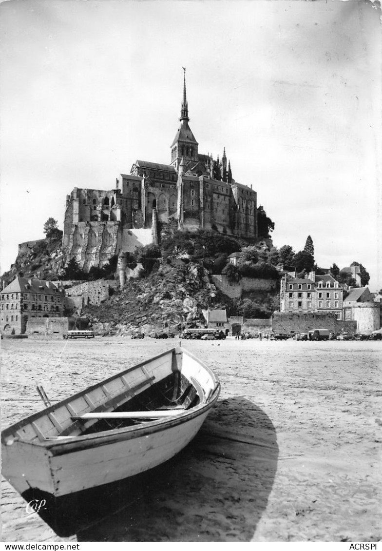 50 MANCHE ABBAYE DU MONT SAINT MICHEL  Marée Basse 13 (scan Recto Verso)nono0129 - Le Mont Saint Michel