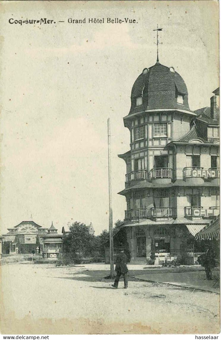 Coq-sur-Mer - Grand Hôtel Belle-Vue - 1922 - De Haan