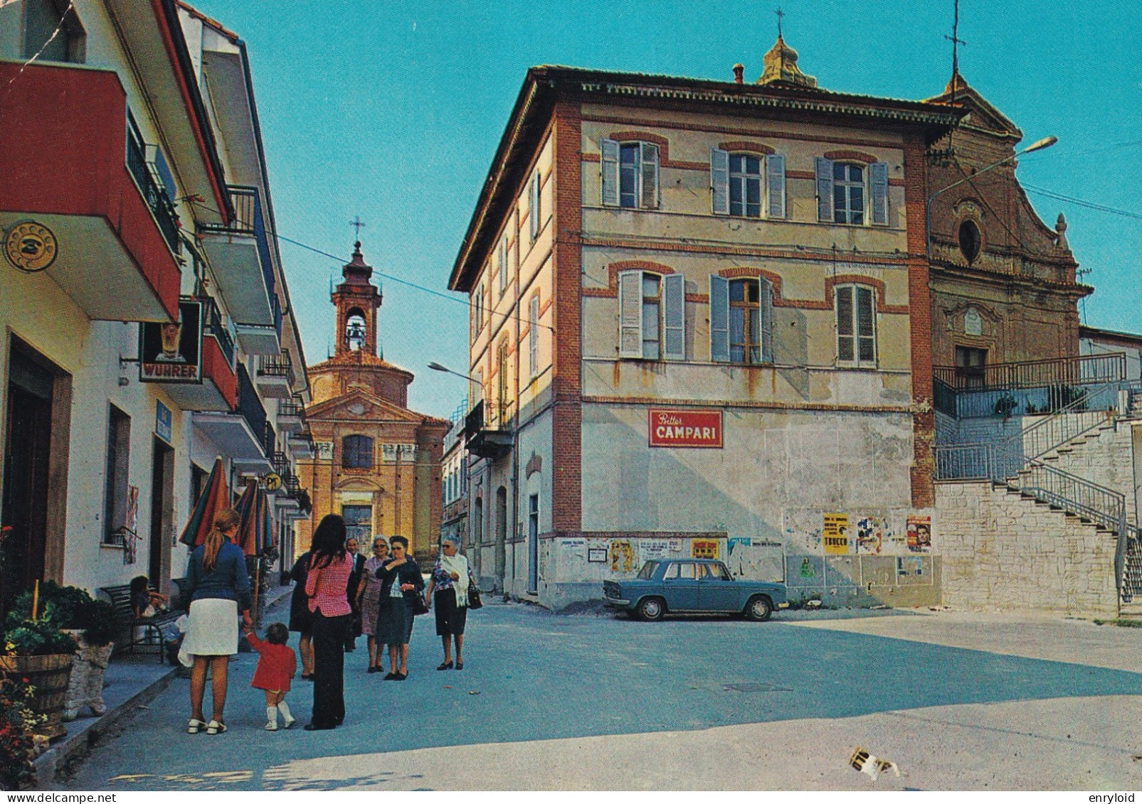 Rodello D'alba Cuneo Piazza Vittorio Emanuele - Autres & Non Classés