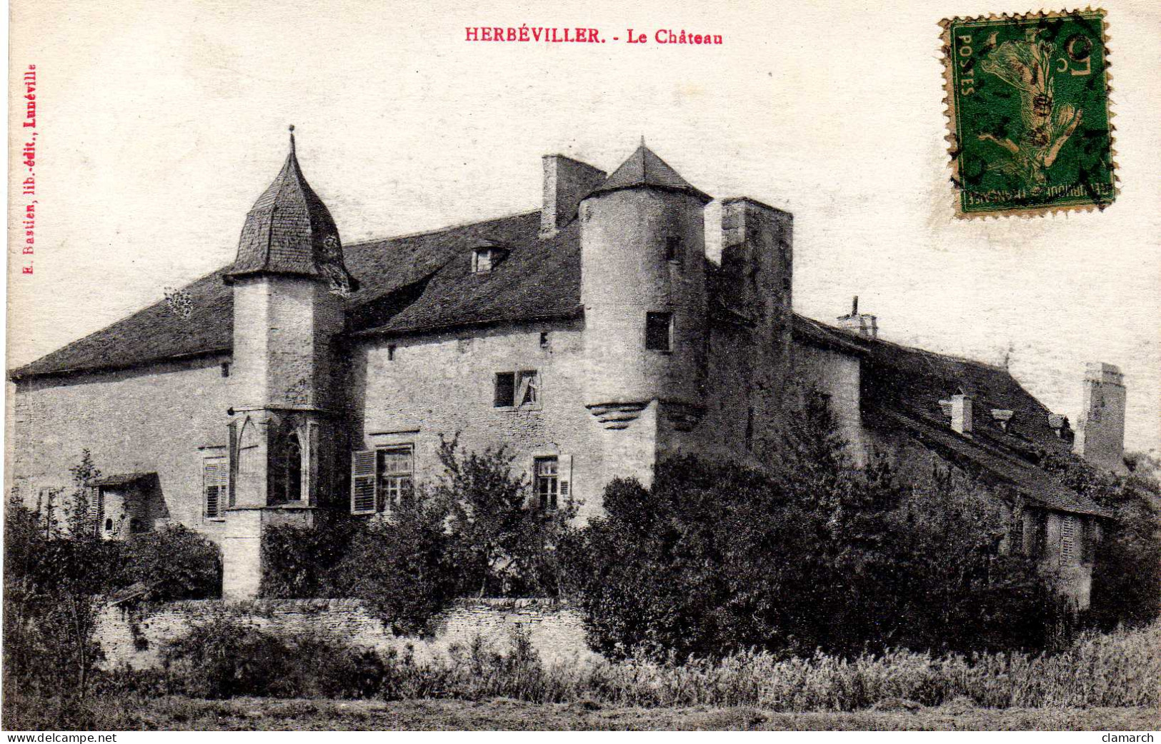 MEURTHE ET MOSELLE-Herbéviller-Le Château - E Bastien - Autres & Non Classés