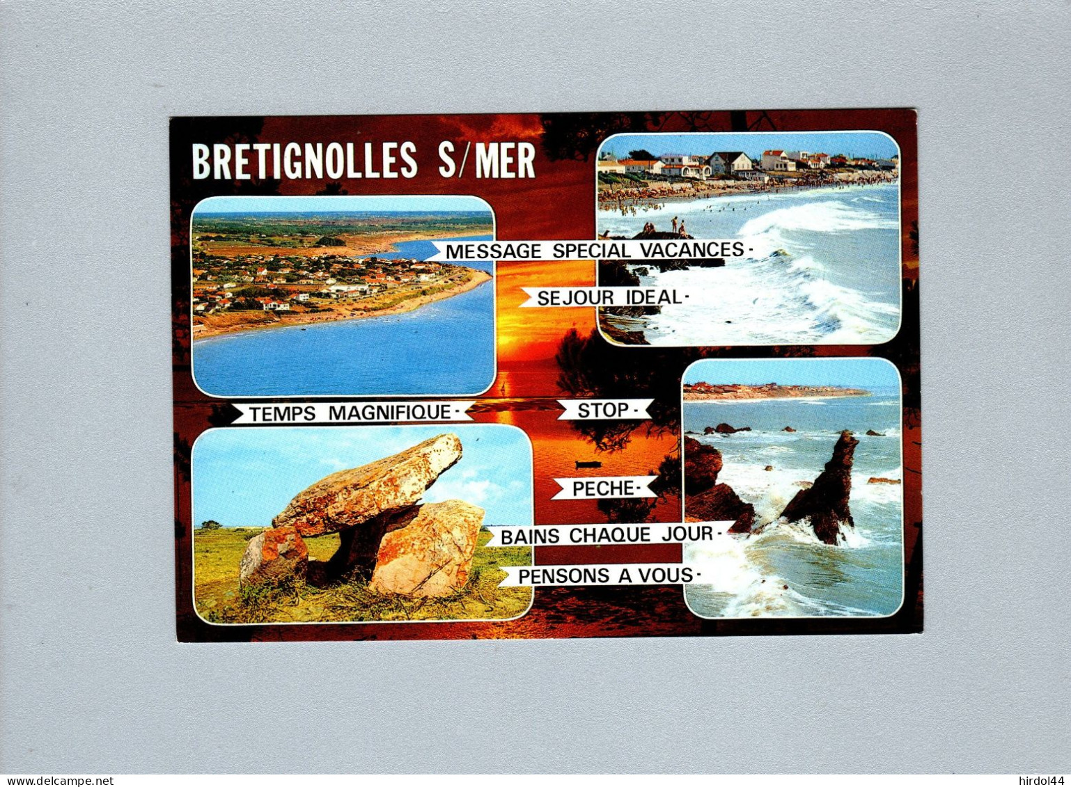 Bretignolles Sur Mer (85) : Le Dolmen Et Diverses Vues - Dolmen & Menhire