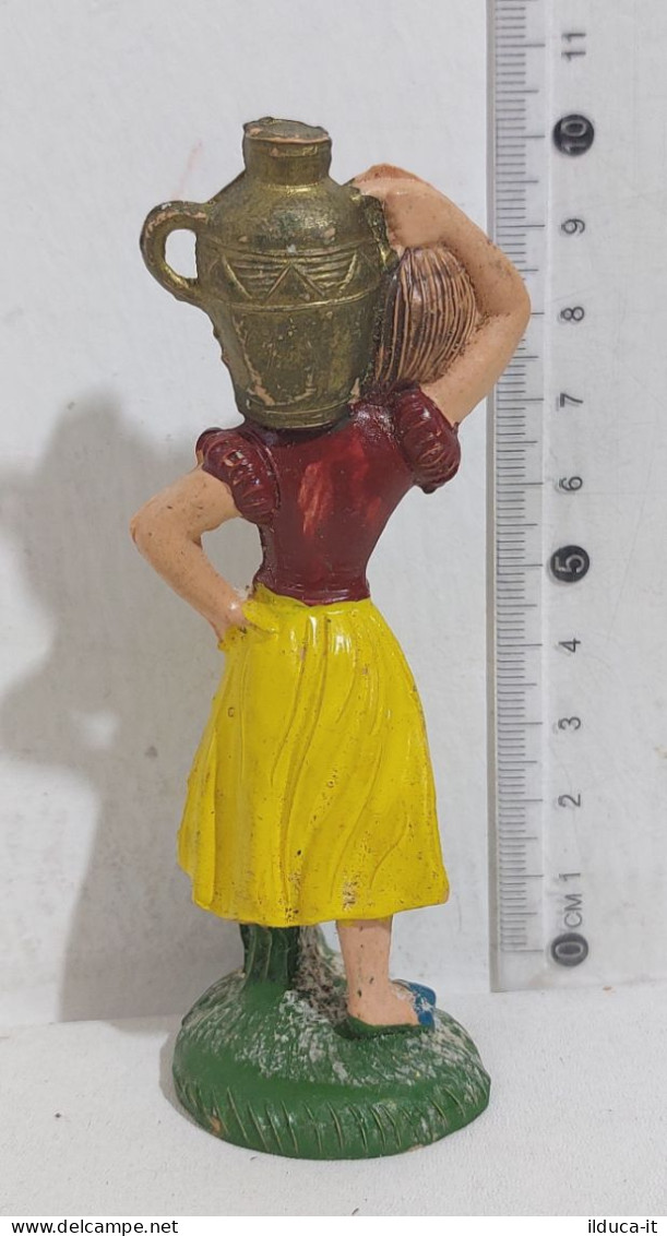 I117209 Pastorello Presepe - Statuina In Plastica - Donna Con Brocca - Presepi