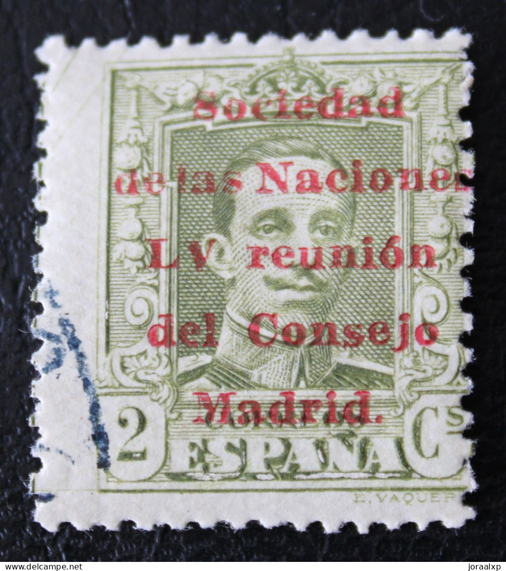 1929 .Edifil 456.2 Cts Sociedad De Naciones. Goma - Used Stamps