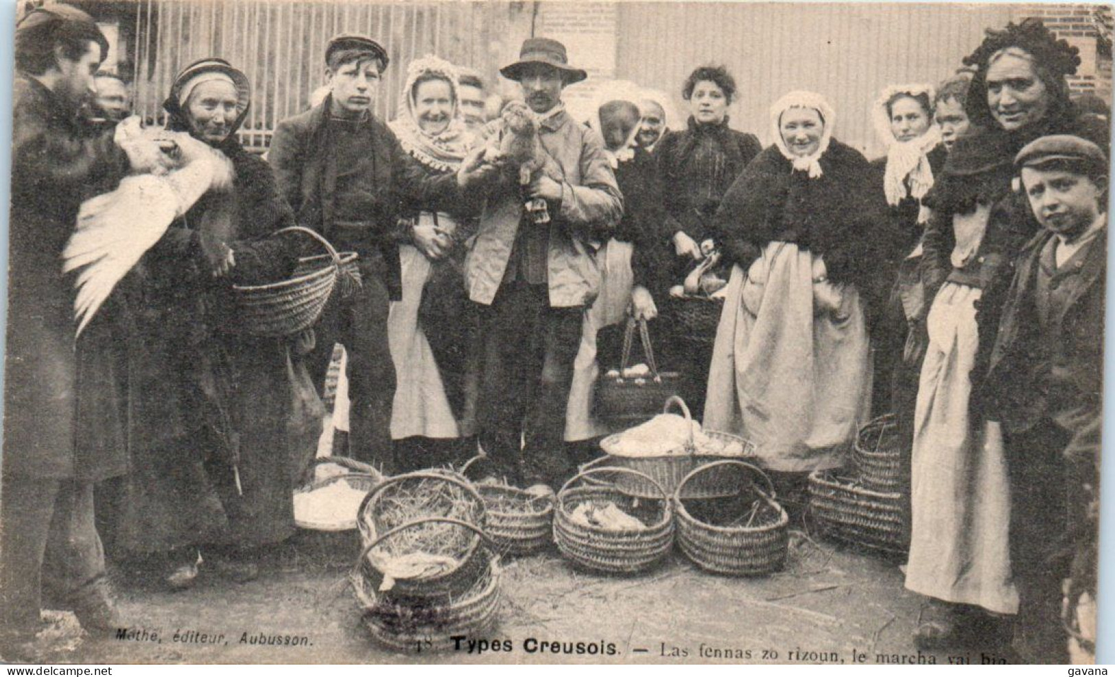 23 TYPES CREUSOIS - Las Fennas Zo Rizounn Le Marcha Vai Bio - Andere & Zonder Classificatie