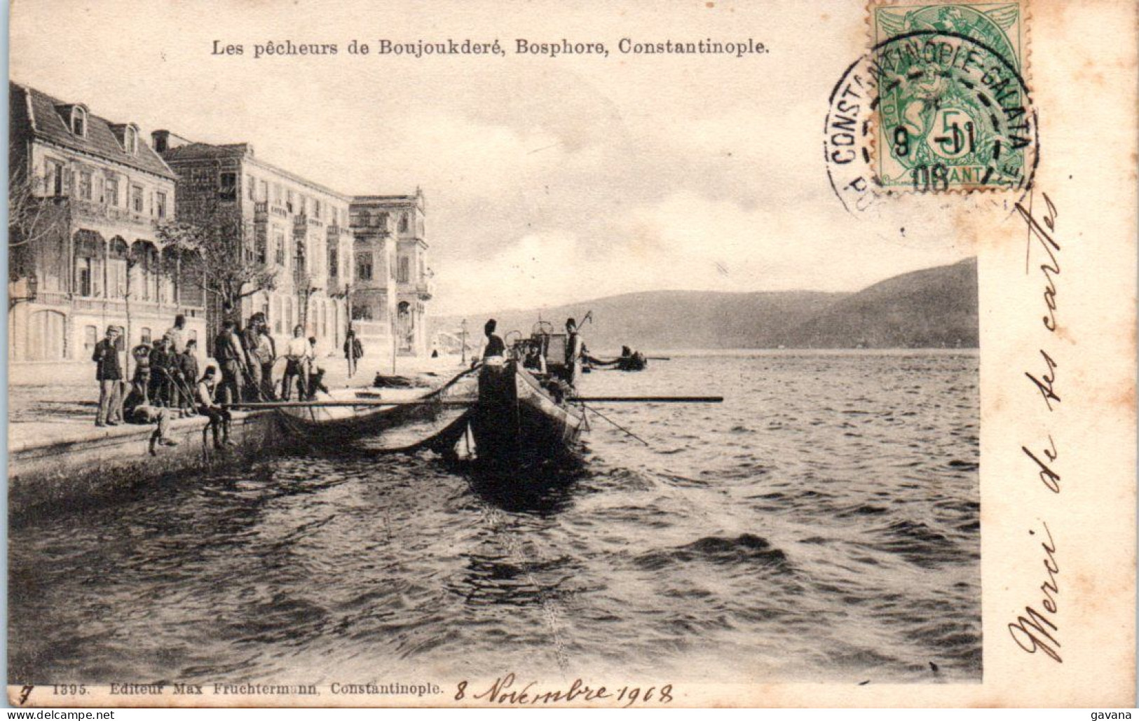 CONSTANTINOPLE - Les Pêcheurs De Boujoukderé, Bosphore - Turkey