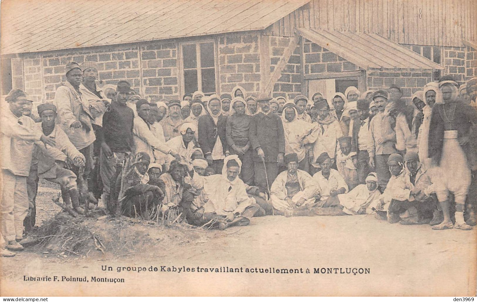 MONTLUCON (Allier) - Un Groupe De Kabyles Travaillant Actuellement à Montluçon - Ecrit (2 Scans) - Montlucon