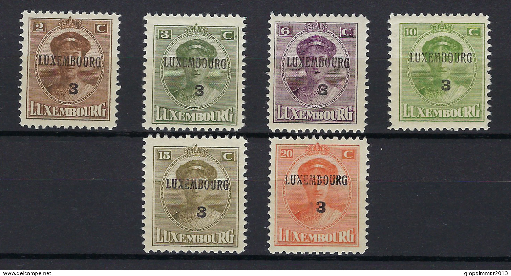 Luxembourg - Timbres Préoblitérés Nr. 131 - 136 Charlotte Neufs Avec Le Variété " Sans Chiffre 2 " ; Voir Scan ! LOT 177 - Voorafgestempeld