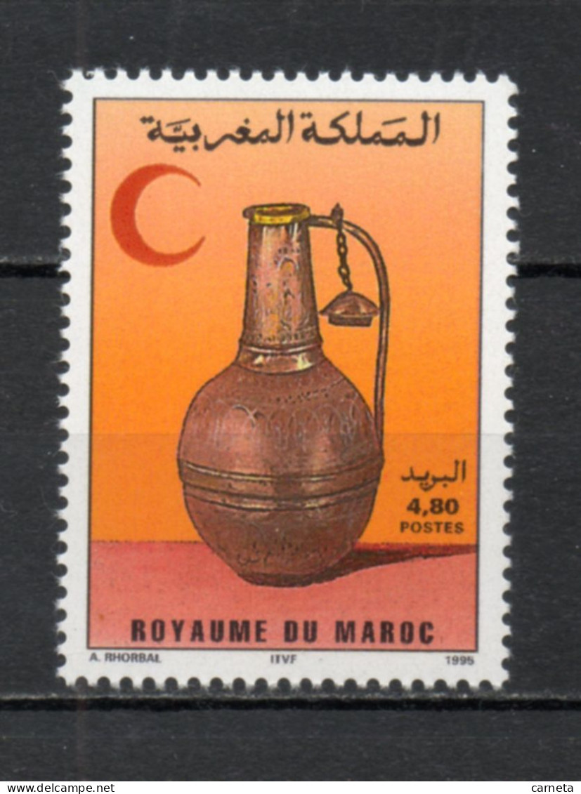 MAROC N°  1076   NEUF SANS CHARNIERE  COTE 2.00€    CROISSANT ROUGE - Marruecos (1956-...)