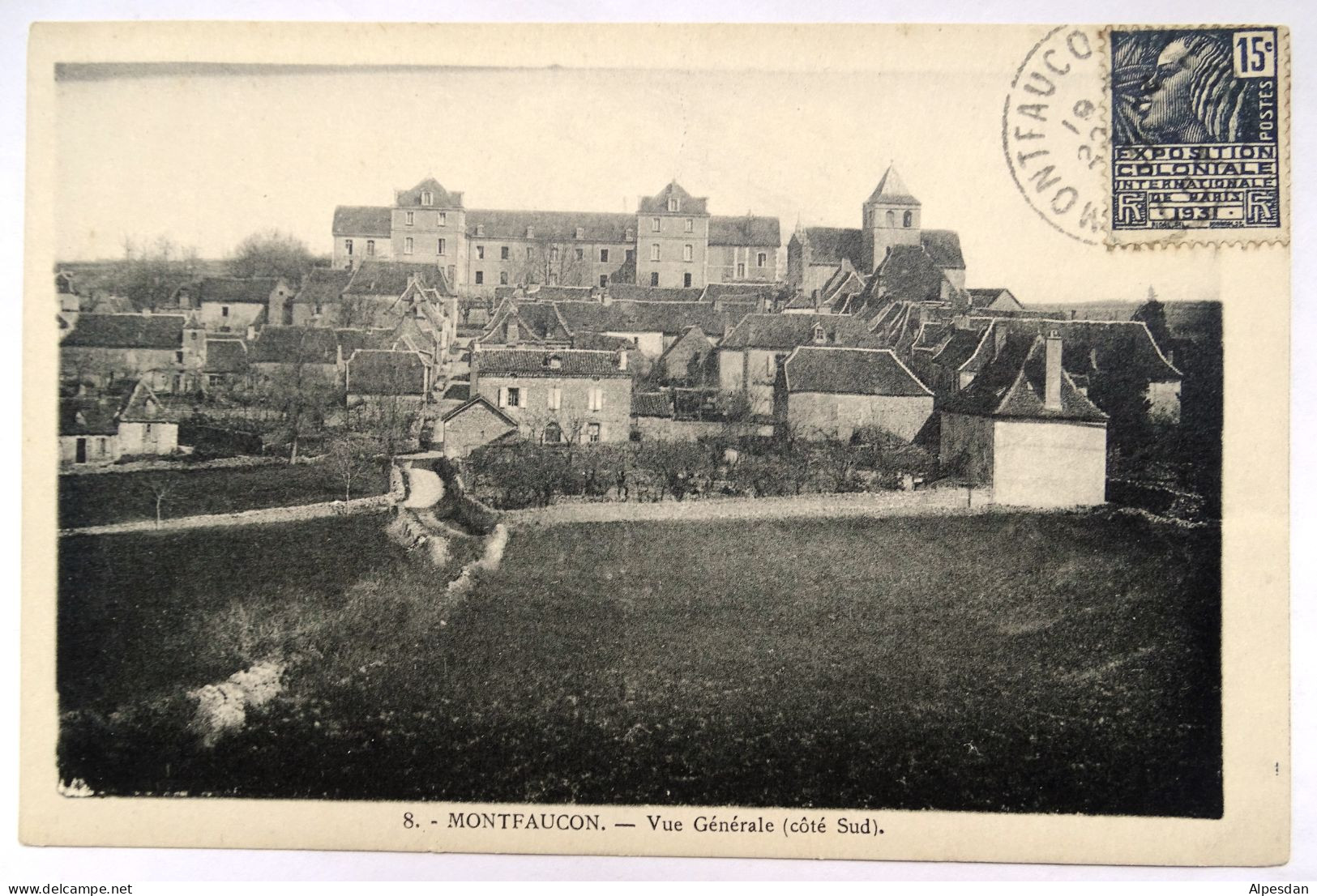 MONTFAUCON. Vue Générale (côté Sud) - Andere & Zonder Classificatie