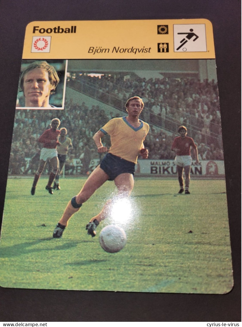 Football  ** Suède  ** Björn Nordqvist - Deportes