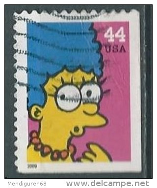 VERINIGTE STAATEN ETATS UNIS USA 2009 THE SIMPSONS SINGLE: MARGE 44¢ USED SC 4400 YT 4160 MI 4494 SG 4953 - Used Stamps