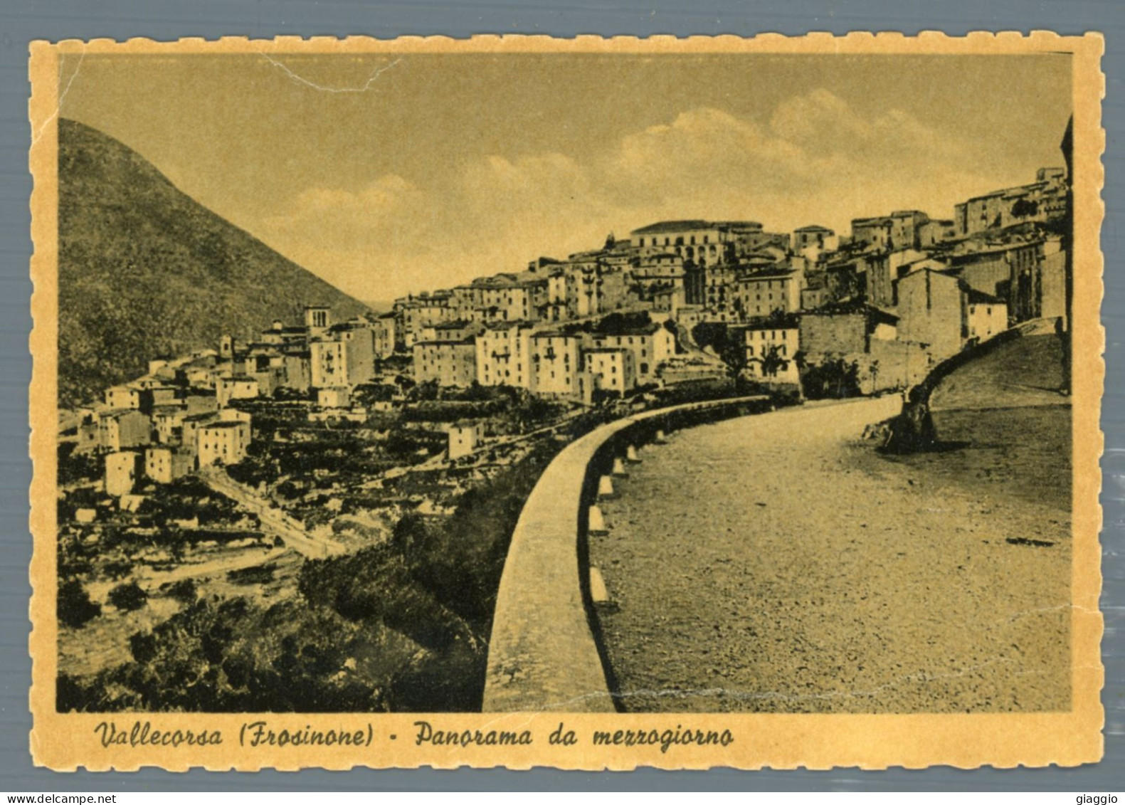 °°° Cartolina - Vallecorsa - Panorama Visto Da Mezzogiorno - Nuova°°° - Frosinone