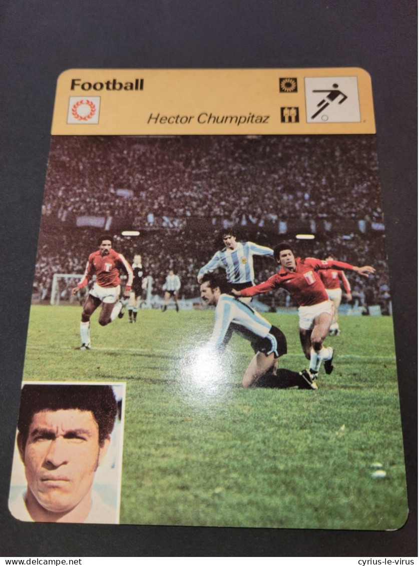Football  ** Coupe Du Monde 1978 ** Pérou ** Hector Chumpitaz - Deportes