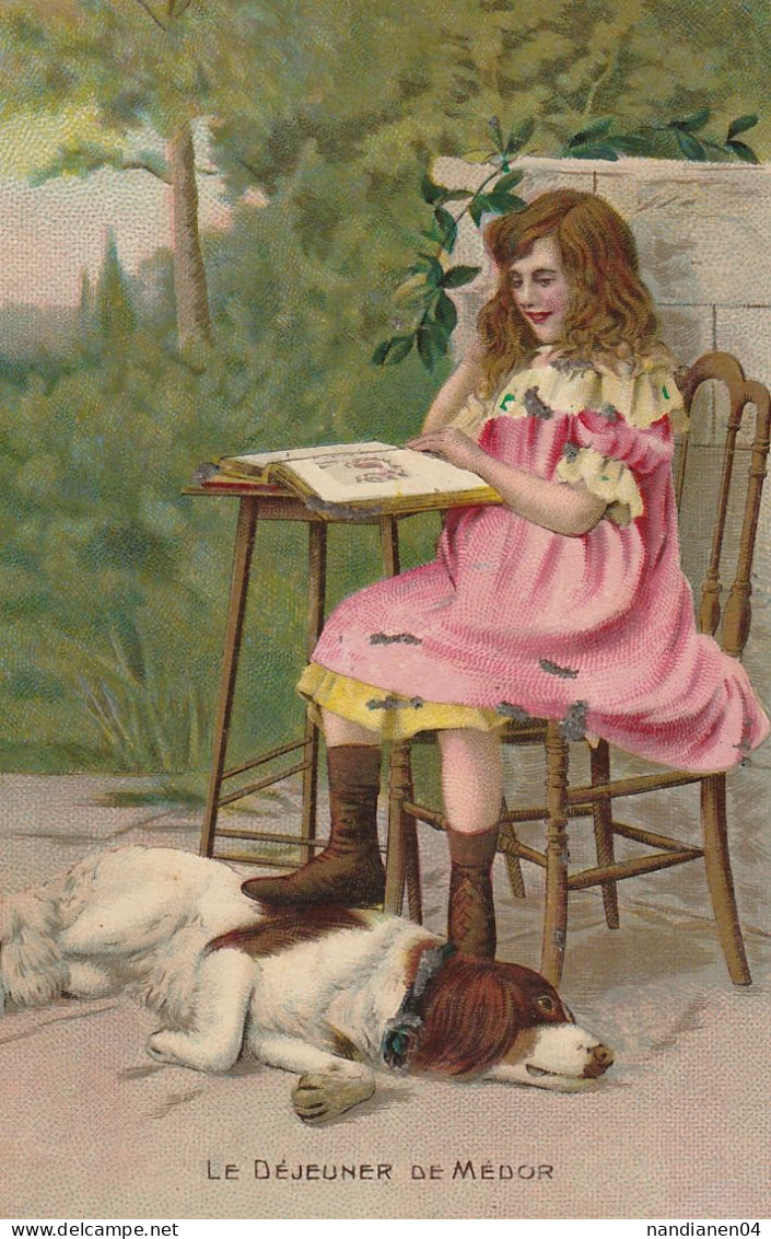 CPA - Illustrateur  - Style Viennoise- Enfant  - - Avant 1900