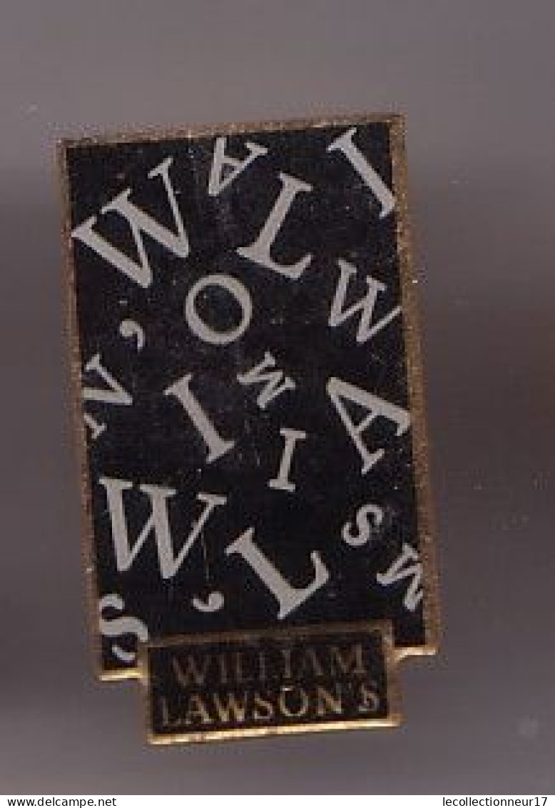 Pin's  Whisky William Lawson's Réf 1328 - Beverages