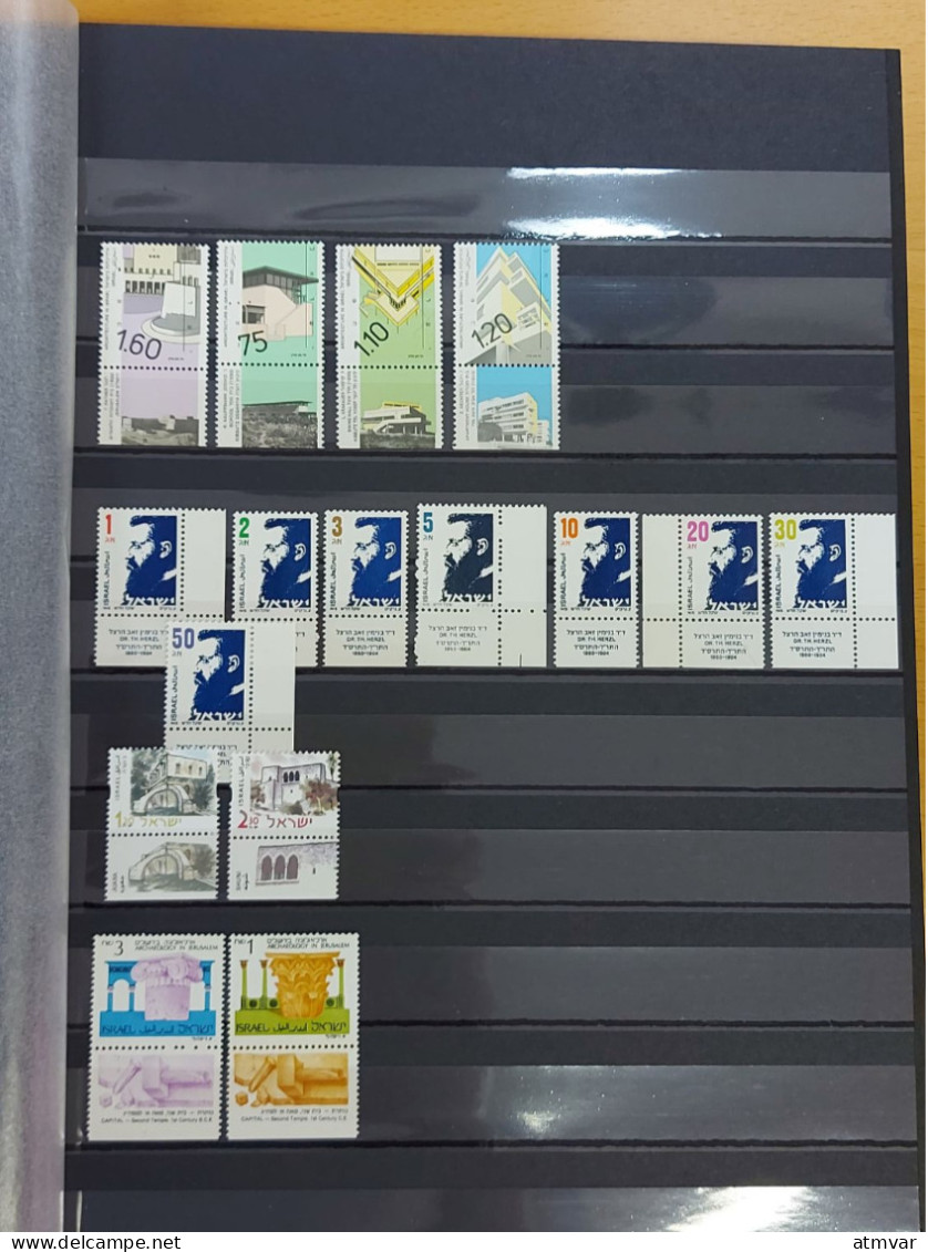 ISRAEL (70s-2000s) Collection Mint Sets & Souvenir Sheets / Series + Feuillets Neufs / Colección Series Y Hojas Nuevas - Collezioni & Lotti